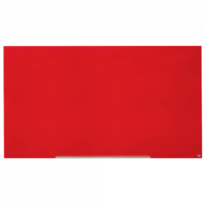 Whiteboardtavla Nobo Impression Pro Glas 85 tum 189x105 cm röd